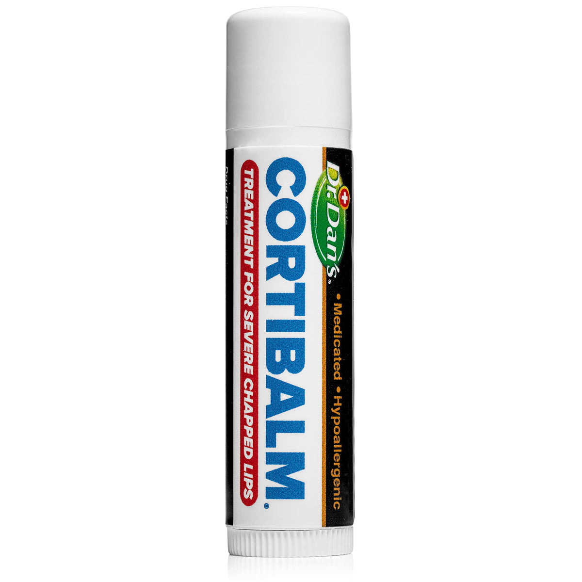 Dr. Dan's Cortibalm 1-Pack Lip Balm with 1% Hydrocortisone for Cracked Lips Dr. Dan's