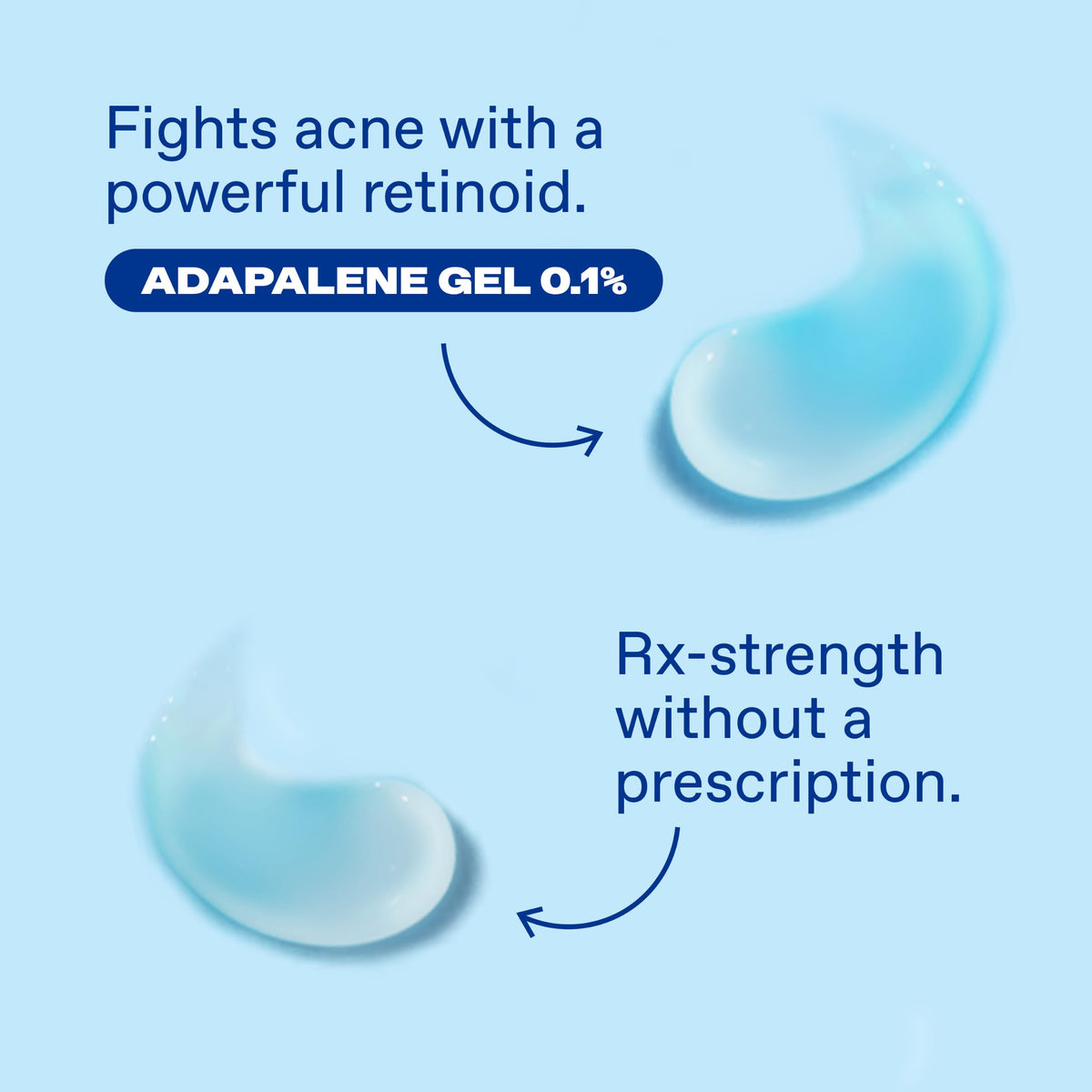 Differin Acne Retinoid Treatment Gel, 0.1% Adapalene, 45g Pump Differin