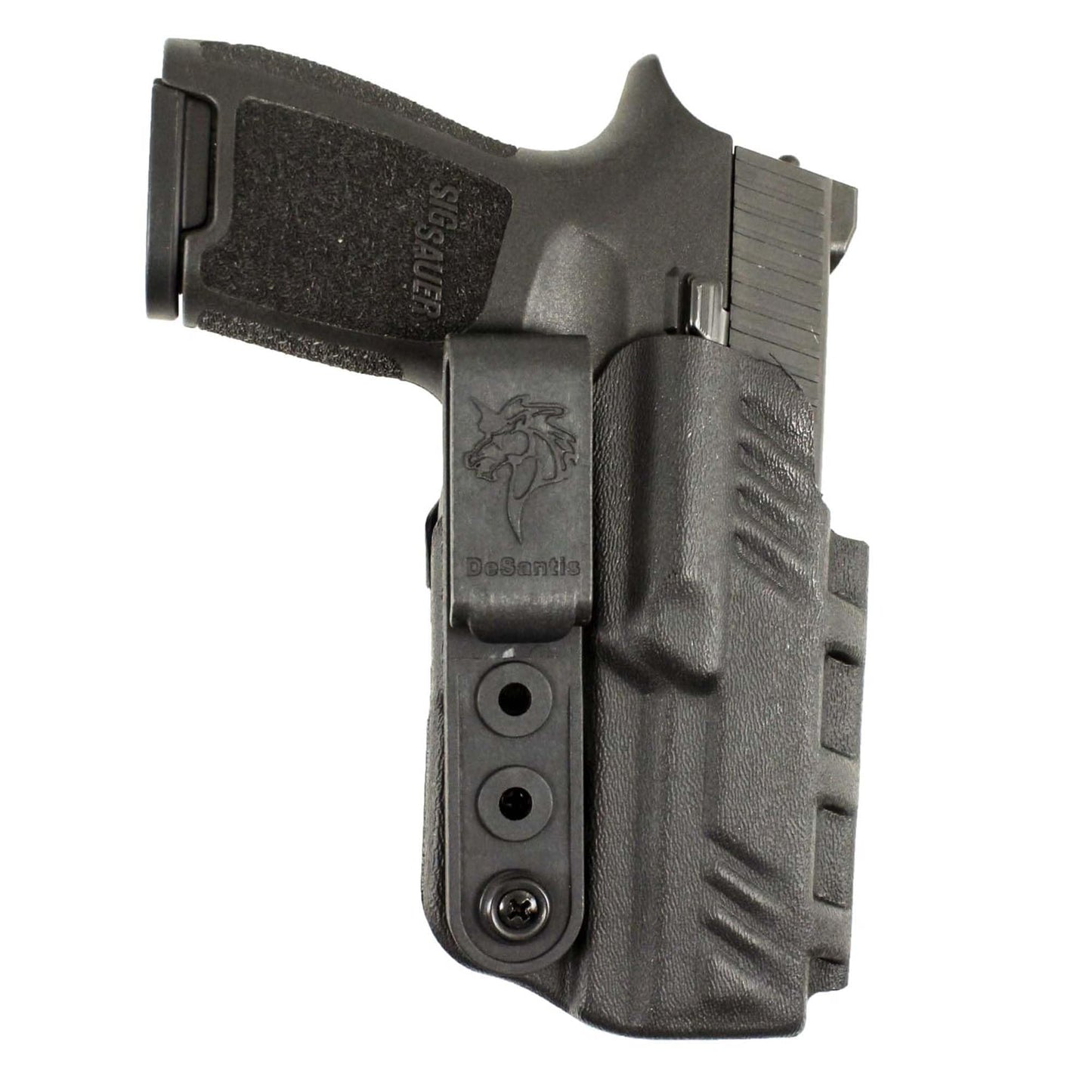 DeSantis Slim-Tuk - IWB Holster for Men and Women, Pistol Holster for Concealed Carry, Suitable for Appendix Wear, Ambidextrous, Made with Kydex, Adjustable Tension, Tuckable 360 C-Clip Gsupps Australia
