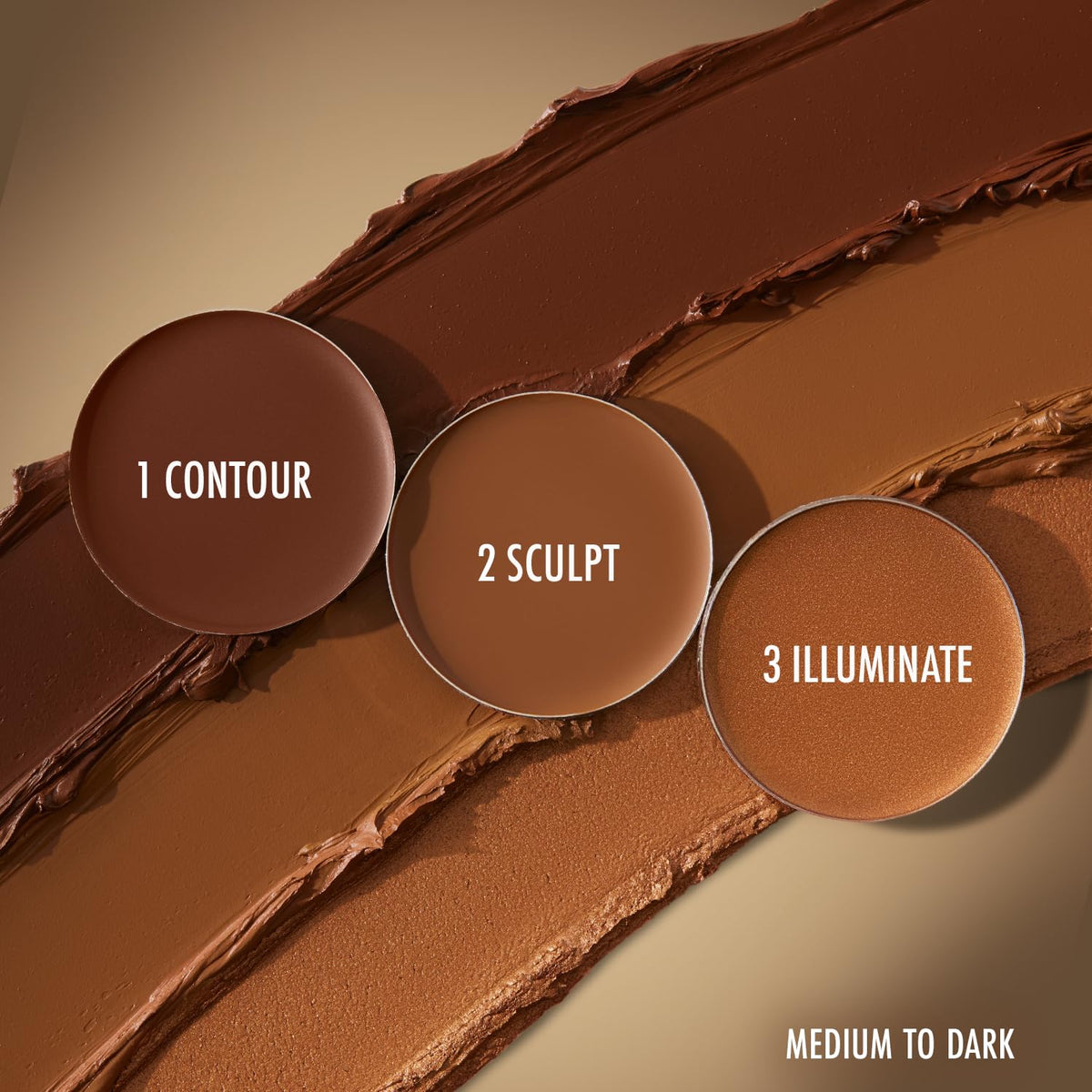 Black Radiance True Complexion Creme Contour Palette, Medium to Dark, 7.5 Gram Black Radiance