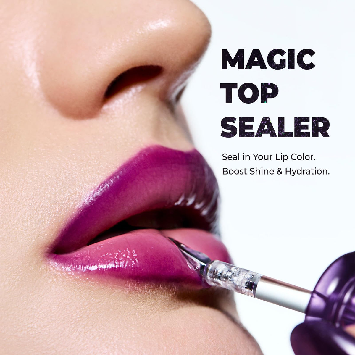 Laka 2-Minute Magic Lip Fixer - Lip Sealer & Gloss Top Coat - 0.15 oz Laka