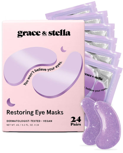 grace & stella Retinol Under Eye Patches for Puffy Eyes grace & stella