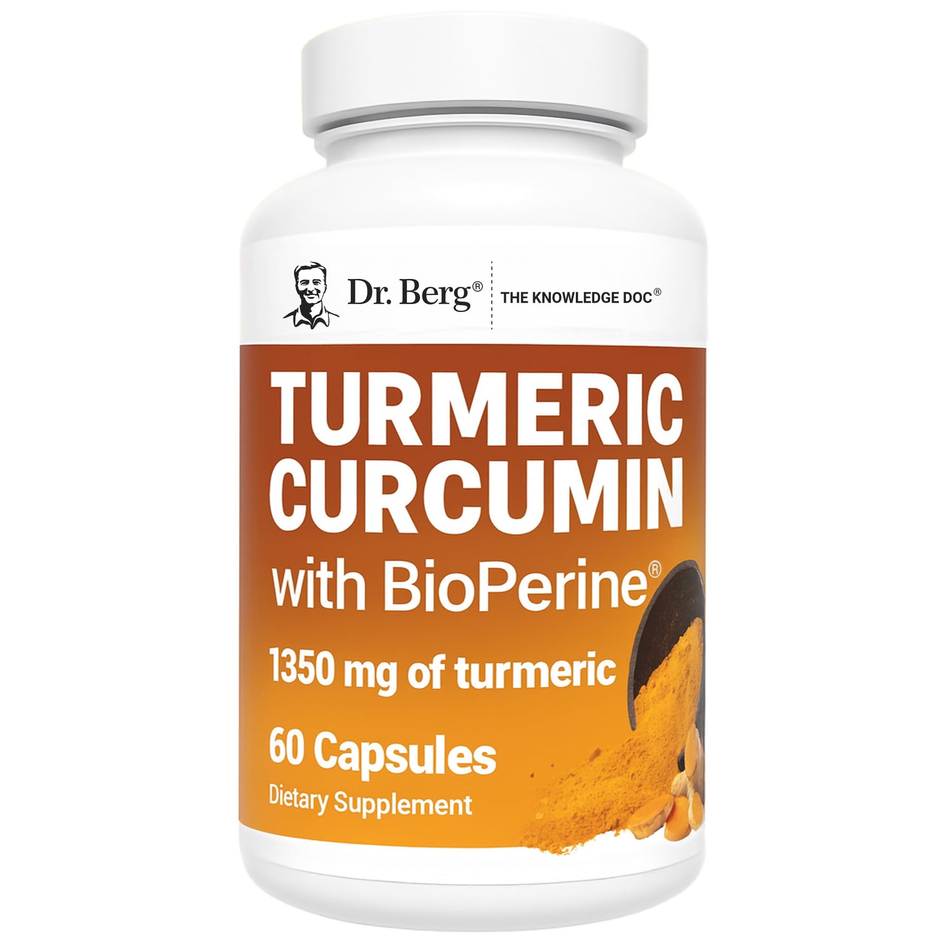 Dr. Berg (Only 2 Per Day) Turmeric Supplement with Black Pepper (BioPerine) - 1350 mg Turmeric Curcumin Supplement with 95% Curcuminoids – Turmeric Curcumin with Black Pepper – 60 Turmeric Capsules Dr. Berg Nutritionals buy australia supplements