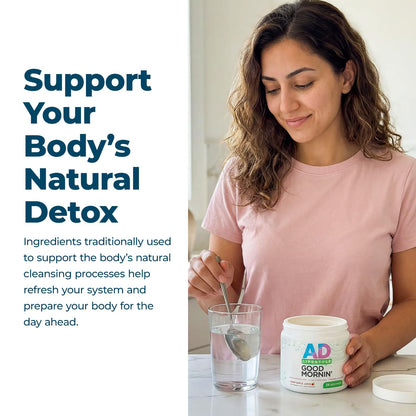 Project AD Life Good Morning Detox and Performance Drink, Naturally Flavored and Formulated with L-GLutamine, Apple Cider Vinegar, PROJECT AD LLC