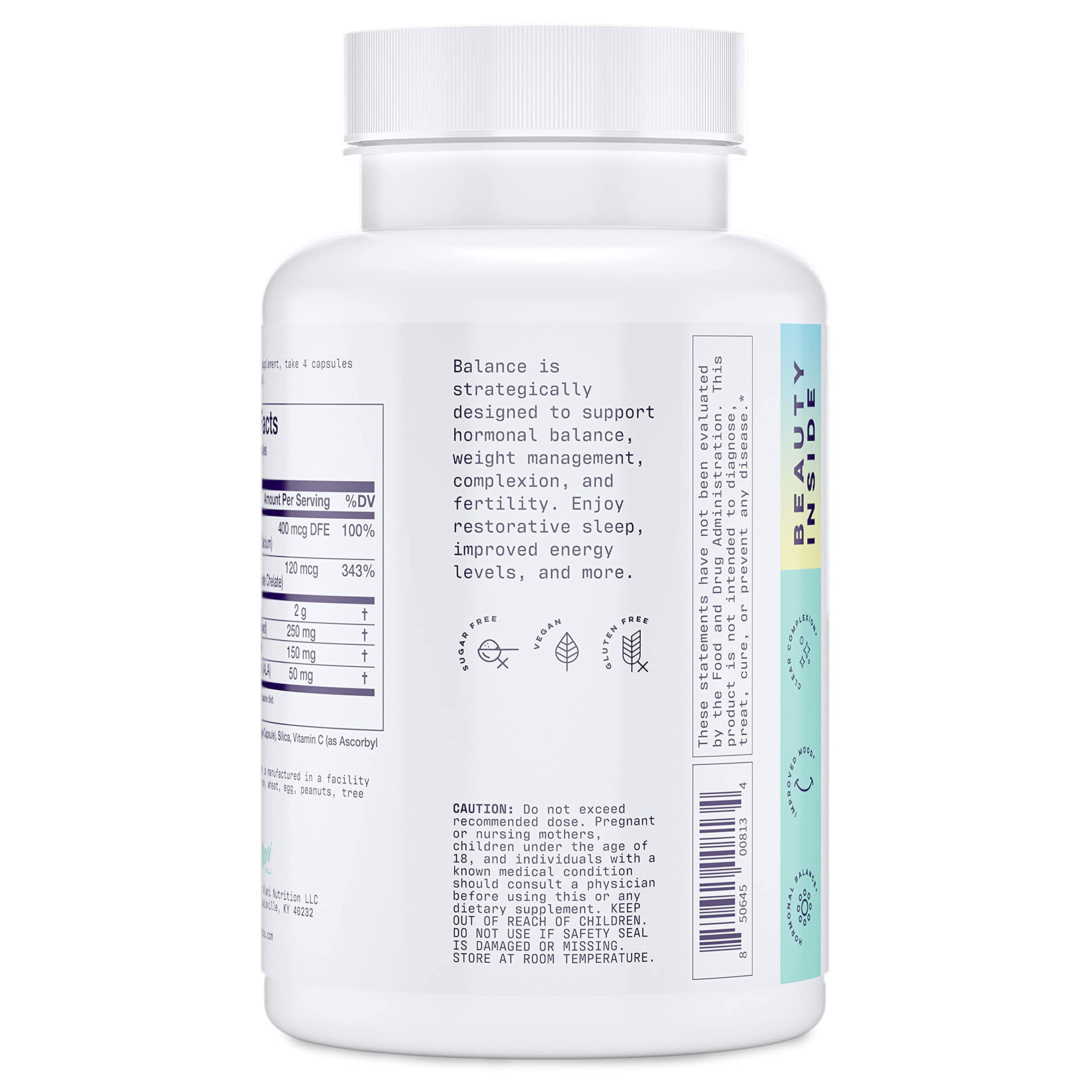 Alani Nu Hormonal Balance, Weight Management Support, Skin Complexion Support, 120 Capsules Alani Nu buy australia supplements