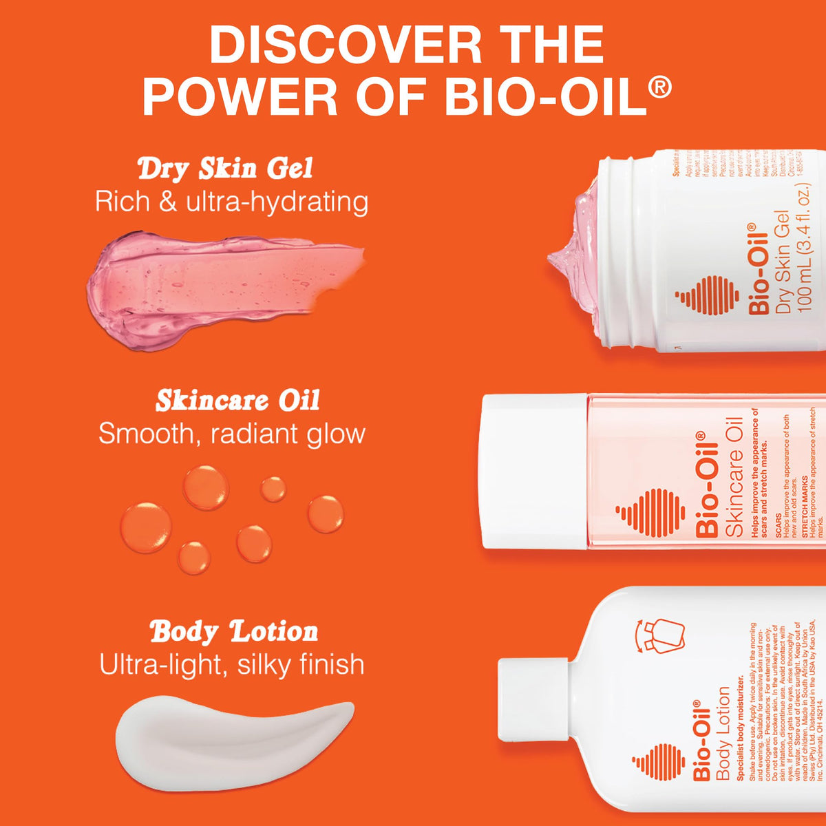 Bio-Oil Skincare Body Oil Serum, Scars & Stretch Marks, 2 fl oz Bio-Oil