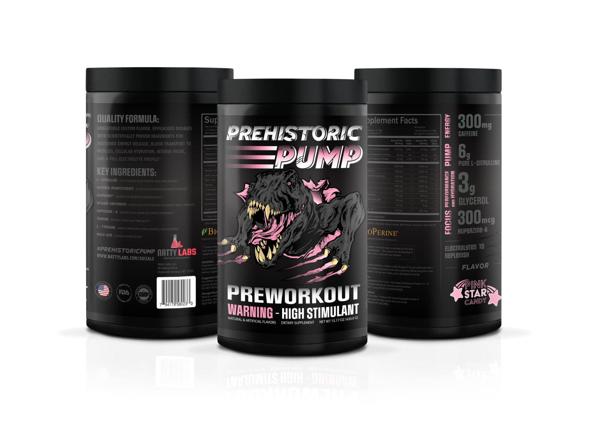 Natty Labs Prehistoric Pump Pre Workout - Preworkout Energy Supplement · 300mg Caffeine Natty Labs buy australia supplements