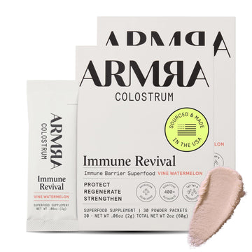 ARMRA Colostrum Powder | Vine Watermelon | Gut Health & Bloating | Skin & Hair | Immunity | Keto, Gluten & Fat-Free | 60 Servings ARMRA buy australia supplements