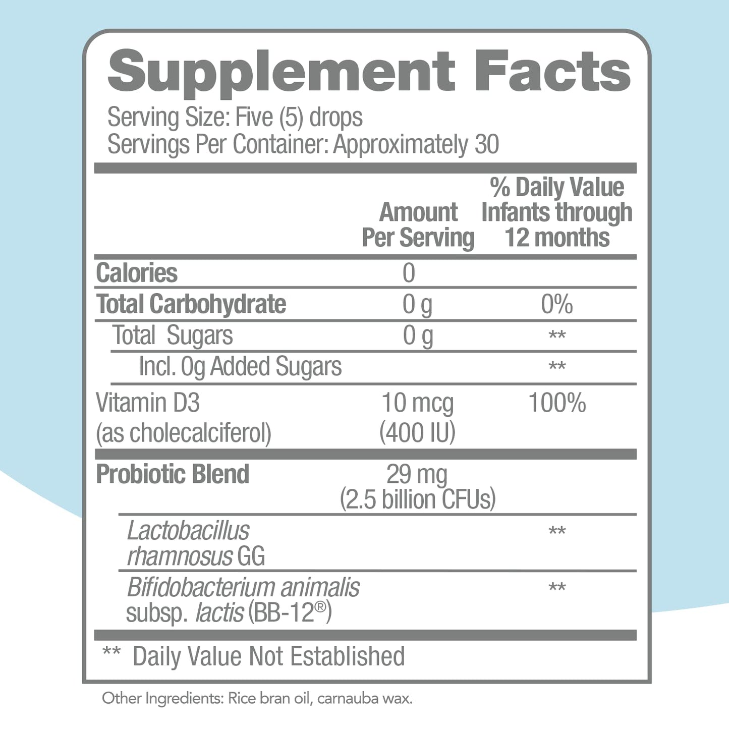 Culturelle Baby Probiotic Drops + Vitamin D, Immune & Digestive Health Support for Babies, Infants & Newborns 0-12 Months Culturelle