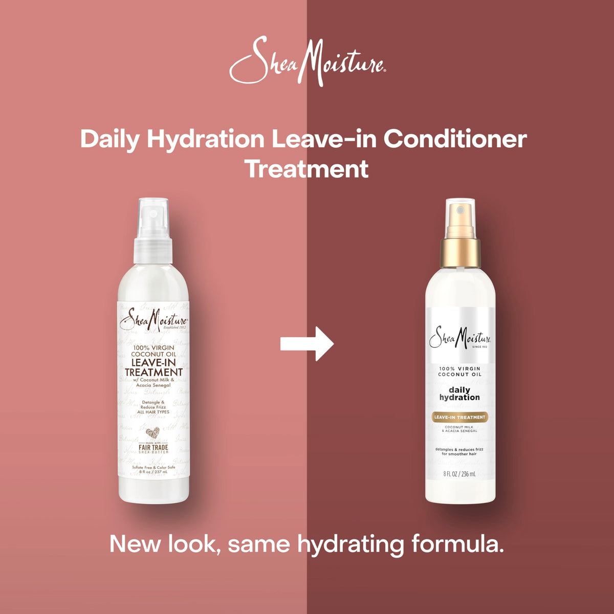 Shea Moisture 100% Virgin Coconut Oil Leave-in Treatment, 8 Ounce Shea Moisture