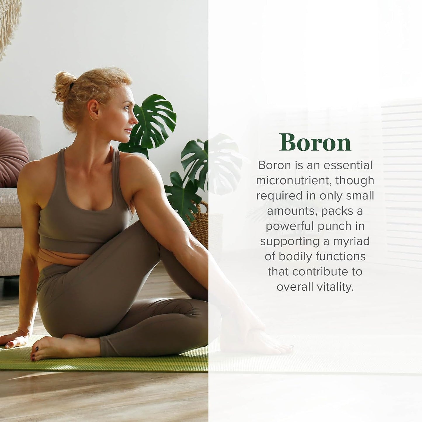 Global Healing Boron Supplement for Men and Women - 5 mg (2 Oz)