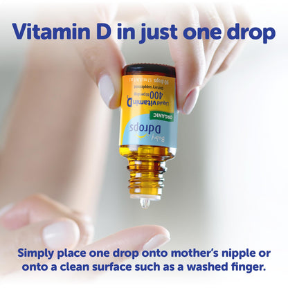 Ddrops Baby 400 IU, Vitamin D, 90 Drops 2.5mL (0.08 Fl. Oz (Pack of 1)) Ddrops