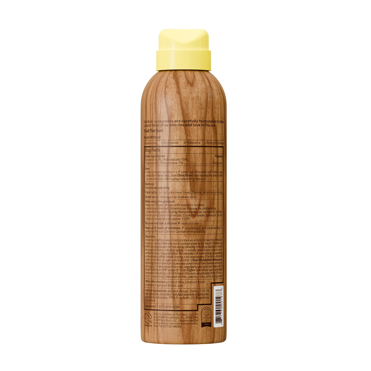 Sun Bum Original SPF 50 Broad Spectrum Sunscreen Body Spray - 6 oz Sun Bum