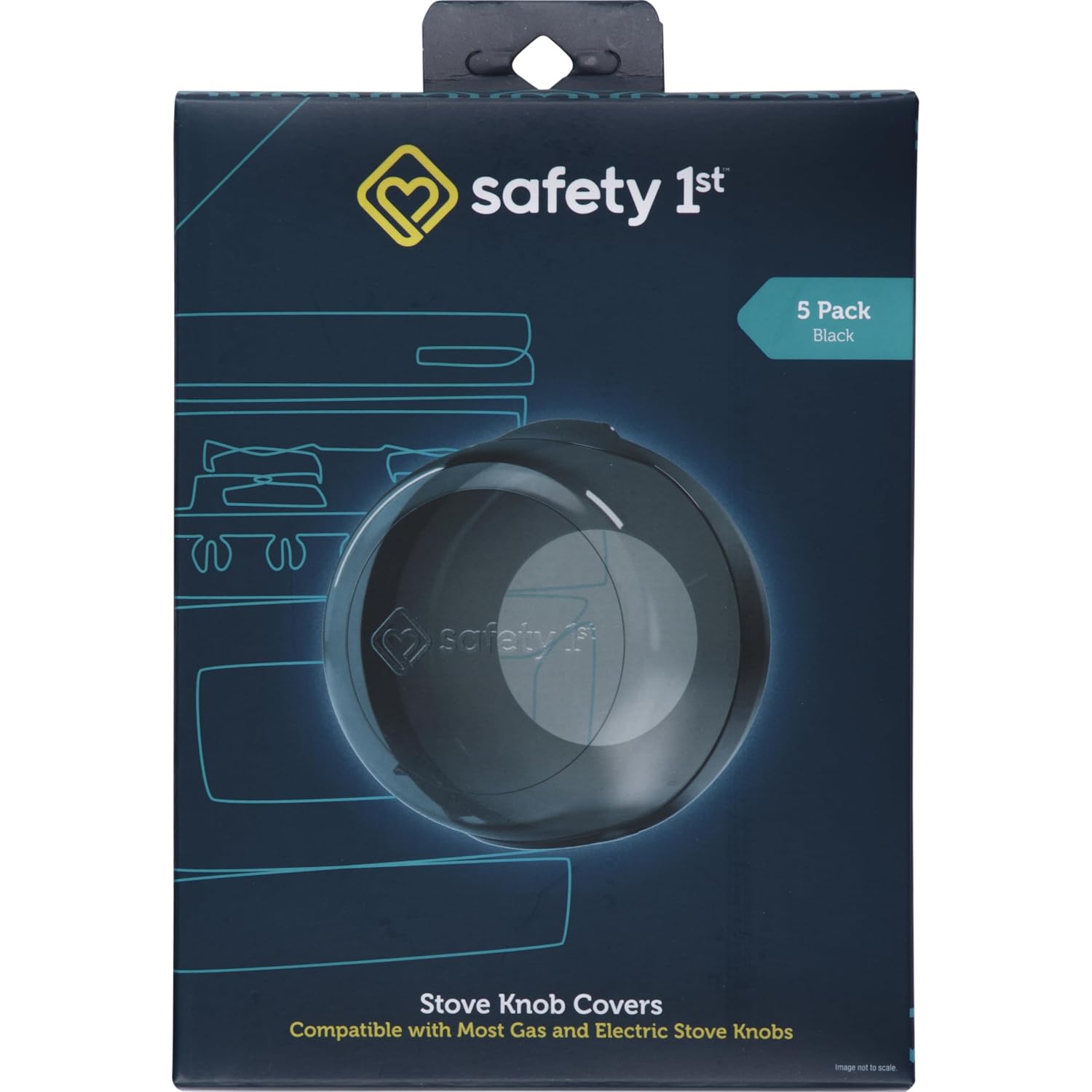 Safety 1st Child Proof Stove Knob Covers, Stove Knob Safety Covers (Set of 5) Gsupps Australia