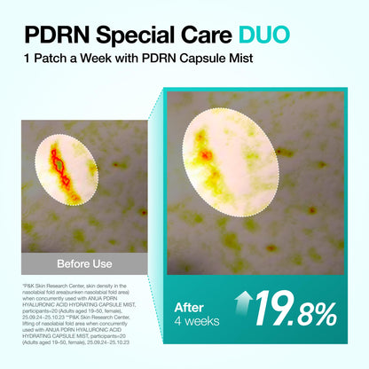 ANUA Salmon DNA PDRN Collagen Melting Patch for Glass skin, 2 Pairs x 4ea ANUA