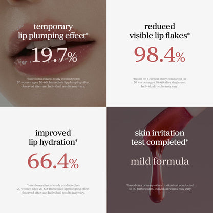 NOONI Korean Lip Oil - Applewine - Plumping & Hydrating Tinted Lip Gloss NOONI