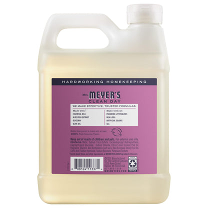 Mrs. MEYER'S CLEAN DAY Hand Soap Refill, Plum Berry Scent, 33 Fl Oz Bottle Mrs. MEYER'S