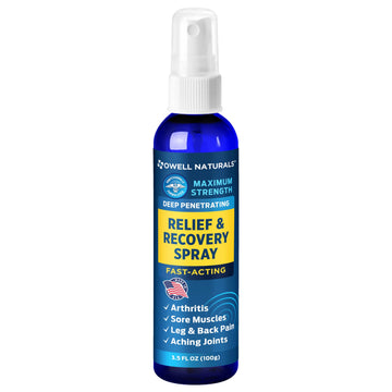 OWELL NATURALS Deep Penetrating Pain Relief Liquid Spray, Fast-Acting, Long Lasting, Natural Relief for Muscle Aches, Joint Pain, Stiffness, Quick Dry Formula, 3.5 oz Owell Naturals buy australia supplements