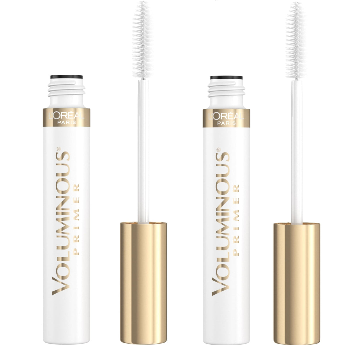 L'Oreal Paris Voluminous Lash Boosting Conditioning Primer Mascara, White Primer, 0.24 Fl Oz., 2 Count L'Oreal Paris