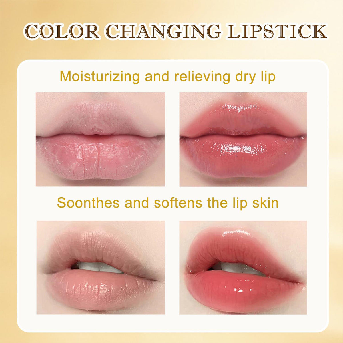 Color Changing Lipstick, Lipstick for Older Women, Lip stick for Women (#1) ZARICS