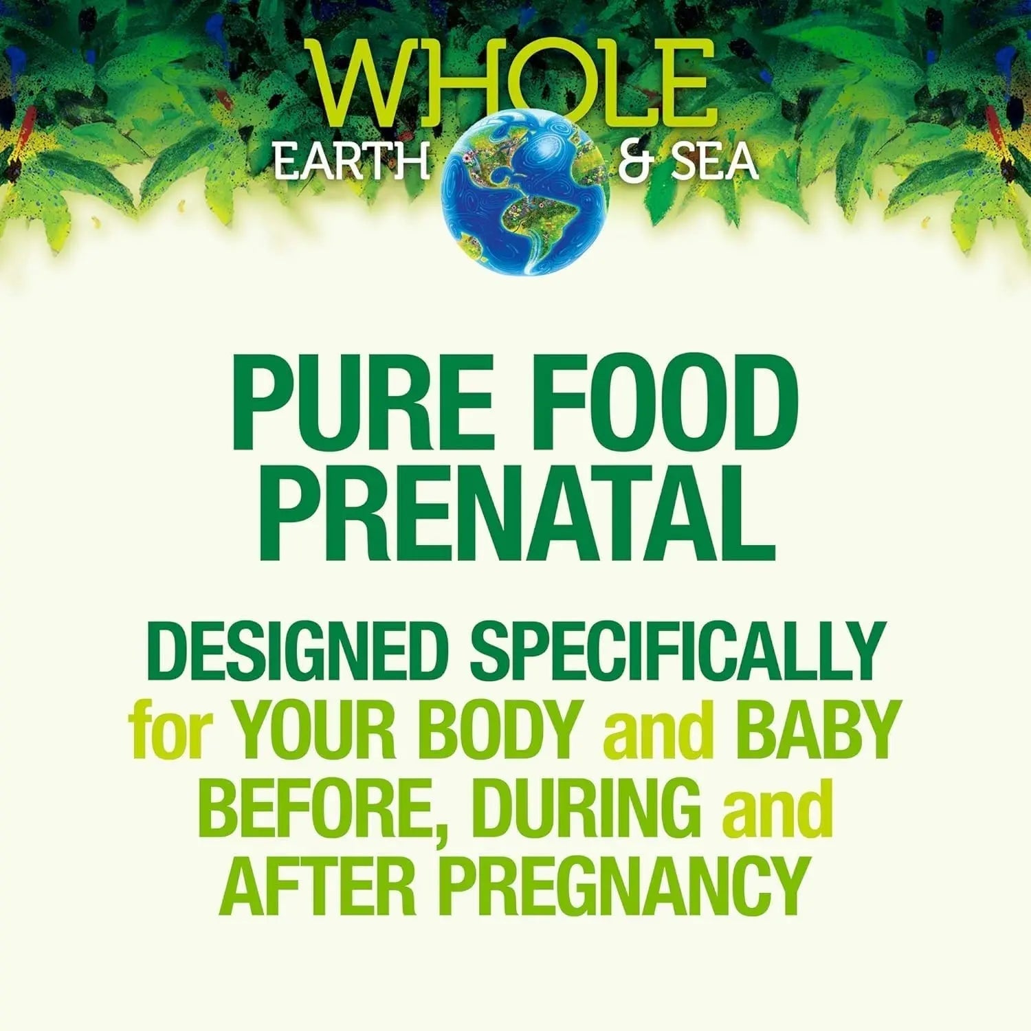 Natural Factors Whole Earth & Sea, Women's Prenatal Multivitamin and Mineral, Whole Food Supplement, Vegan, 120 Tablets Natural Factors buy australia supplements