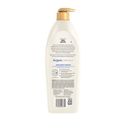 Jergens Shea Butter Body Lotion, Deep Moisturizer for Dry Skin, 26.5 fl oz Jergens