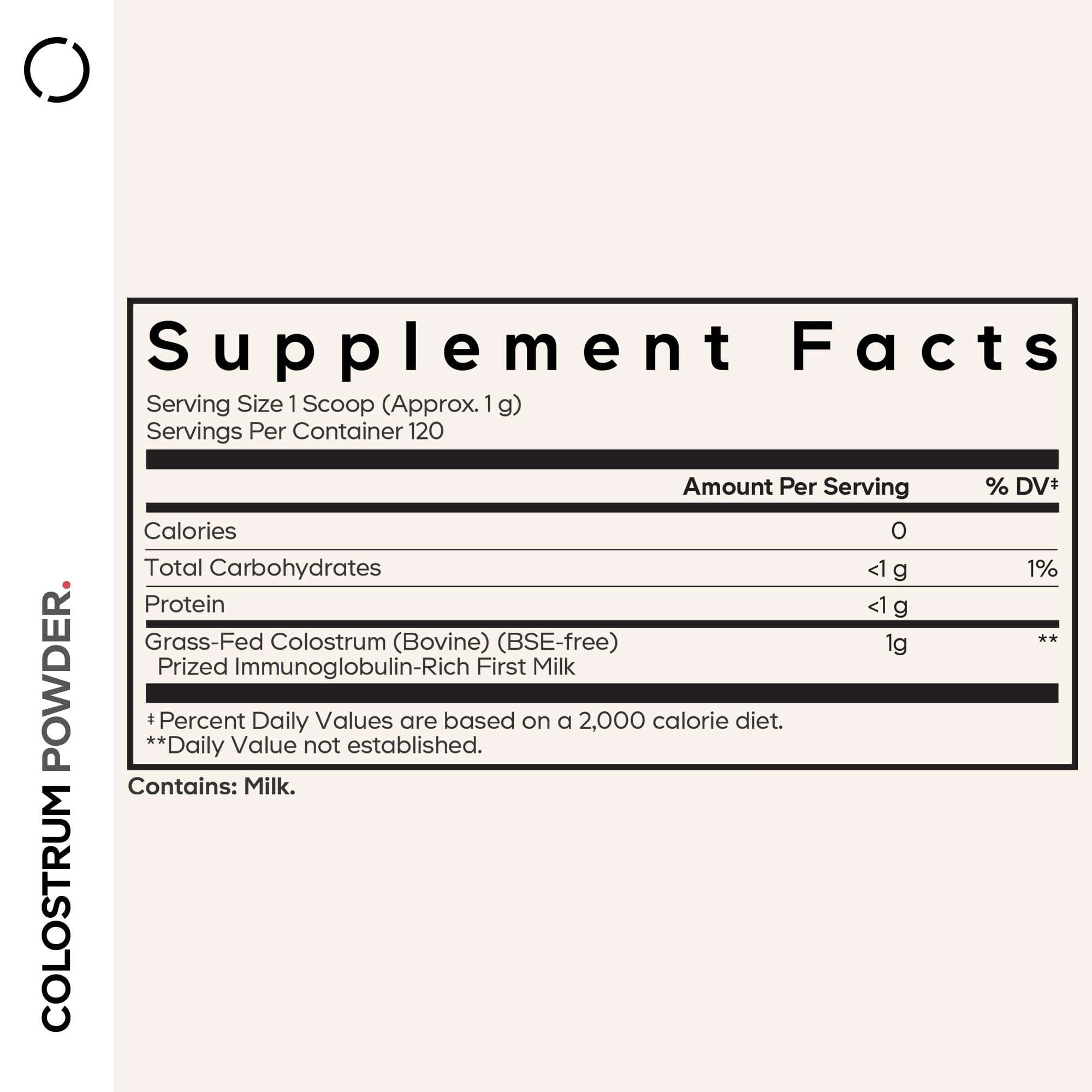 Codeage Bovine Colostrum Powder Supplement 4-Month Supply, 1000mg per Serving, Grass-Fed Ethically Sourced, Immunoglobulin-Rich Prized First Milk, Cold-Chain Pasteurized, Agglomerated, Non-GMO, 4.3 OZ Codeage buy australia supplements