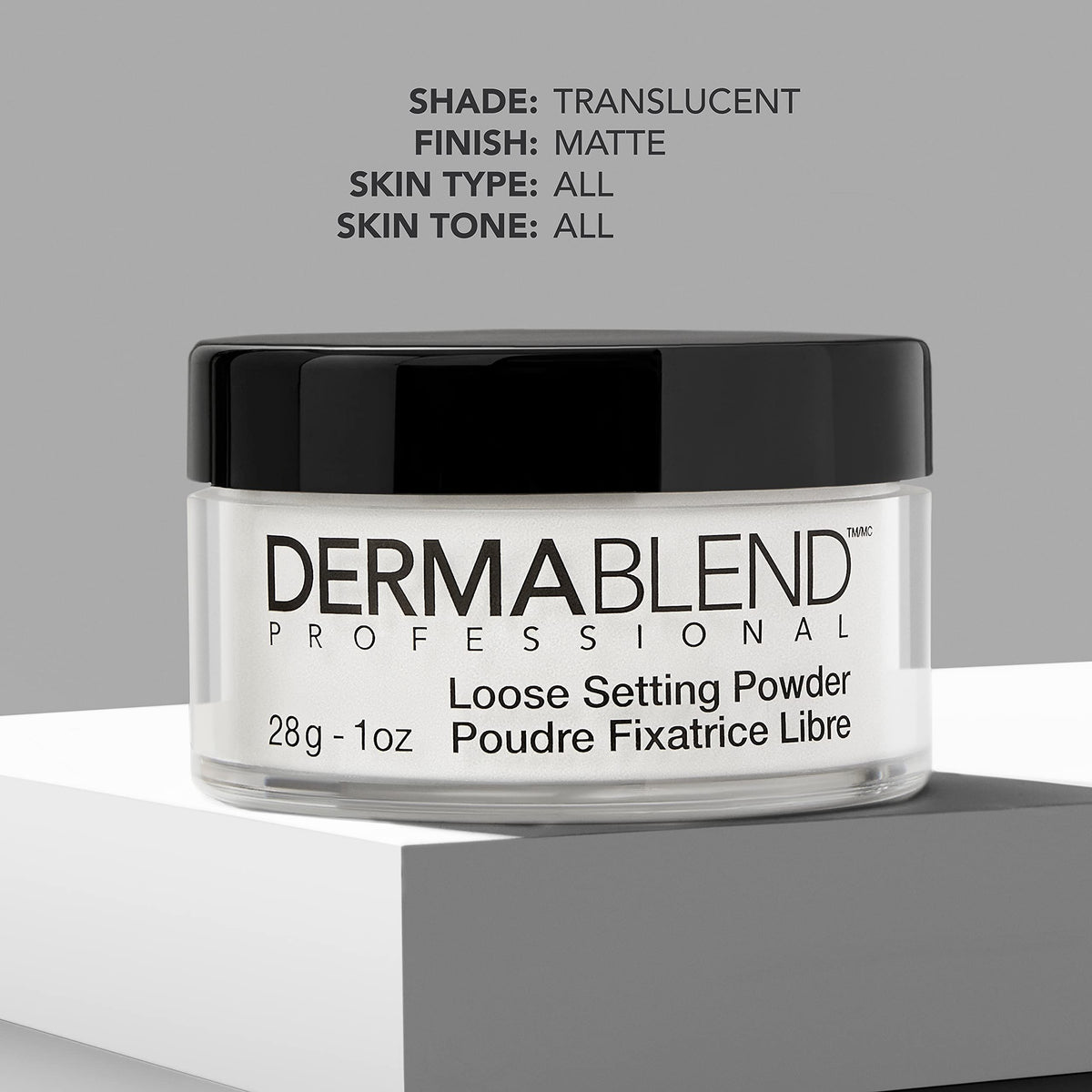 Dermablend Loose Setting Powder, Translucent, 1 oz Dermablend