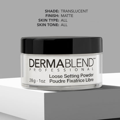 Dermablend Loose Setting Powder, Translucent, 1 oz Dermablend