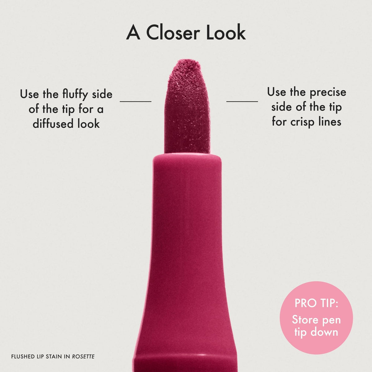 Summer Fridays Flushed Lip Stain Liner, 12hr Wear & Transfer-Proof, Slipper Summer Fridays