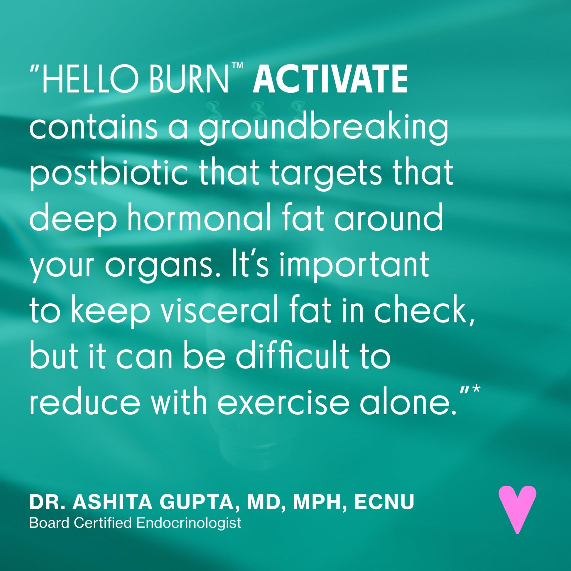 Love Wellness Hello Burn Activate | Support Visceral Fat Burn with HT BPL1 Postbiotic | Supports Healthy Waist Circumference, Longevity and Metabolic Wellness | 30 Count Love Wellness buy australia supplements