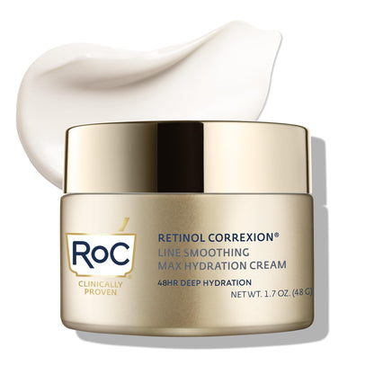 RoC Retinol Correxion Max Daily Hydration Anti-Aging Face Moisturizer with Hyaluronic Acid RoC
