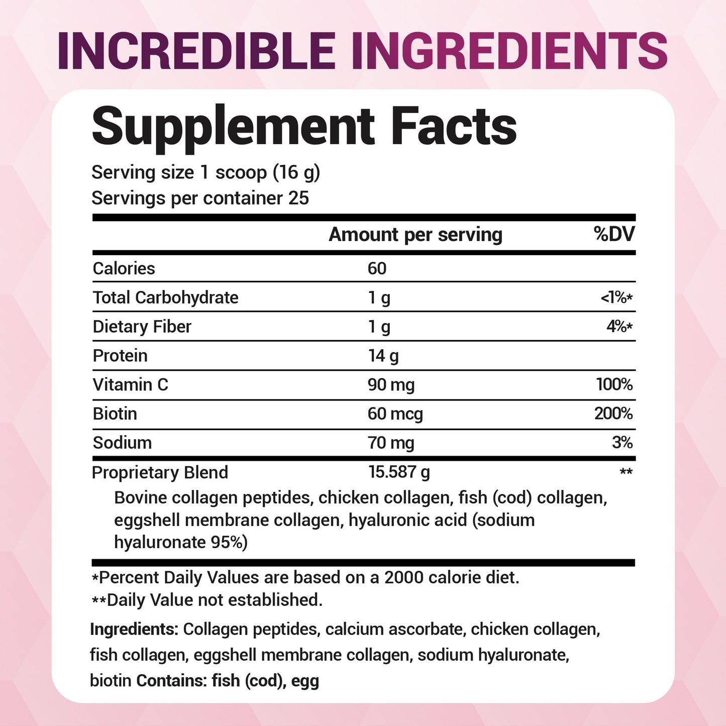 Dr. Berg Multi Collagen Peptides Powder Types I, II, III, V, X - Unflavored Collagen Powder w/ 14 g of Protein - Grass-Fed Dr. Berg Nutritionals