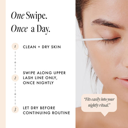 Borboleta Lash Serum, Eyelash Serum for Longer, Thicker, and Fuller Looking Natural Eyelashes Borboleta