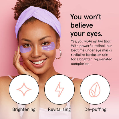 grace & stella Retinol Under Eye Patches for Puffy Eyes grace & stella