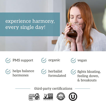 Organifi Harmony - Hormone Balance for Women with Cacao Superfood Powder, 30 Servings Gsupps Australia