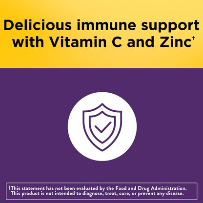 Nature Made Elderberry Gummies with Vitamin C and Zinc, Dietary Supplement for Immune Support Nature Made