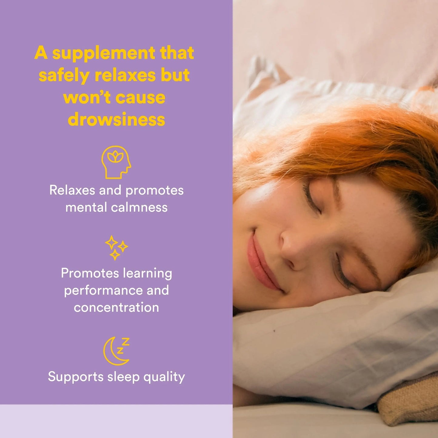 Natural Factors Suntheanine L-Theanine 100 mg - Health Supplement for Calm Outlook - L-Theanine Supplement Supports Relaxing Sleep & Aids Against Drowsiness Natural Factors
