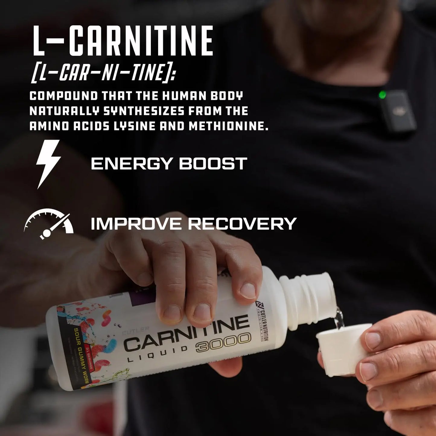 Cutler Nutrition Liquid L-Carnitine Fat Burner Supplement with Acetyl L-Carnitine & L-Carnitine Tartrate - Fat Burner Formula for Optimal Absorption Cutler Nutrition