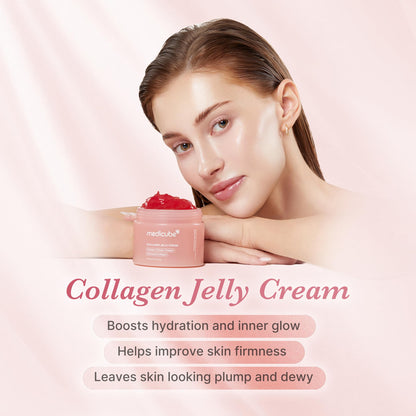 medicube Jelly Cream with Collagen & Niacinamide, 3.71 fl.oz medicube
