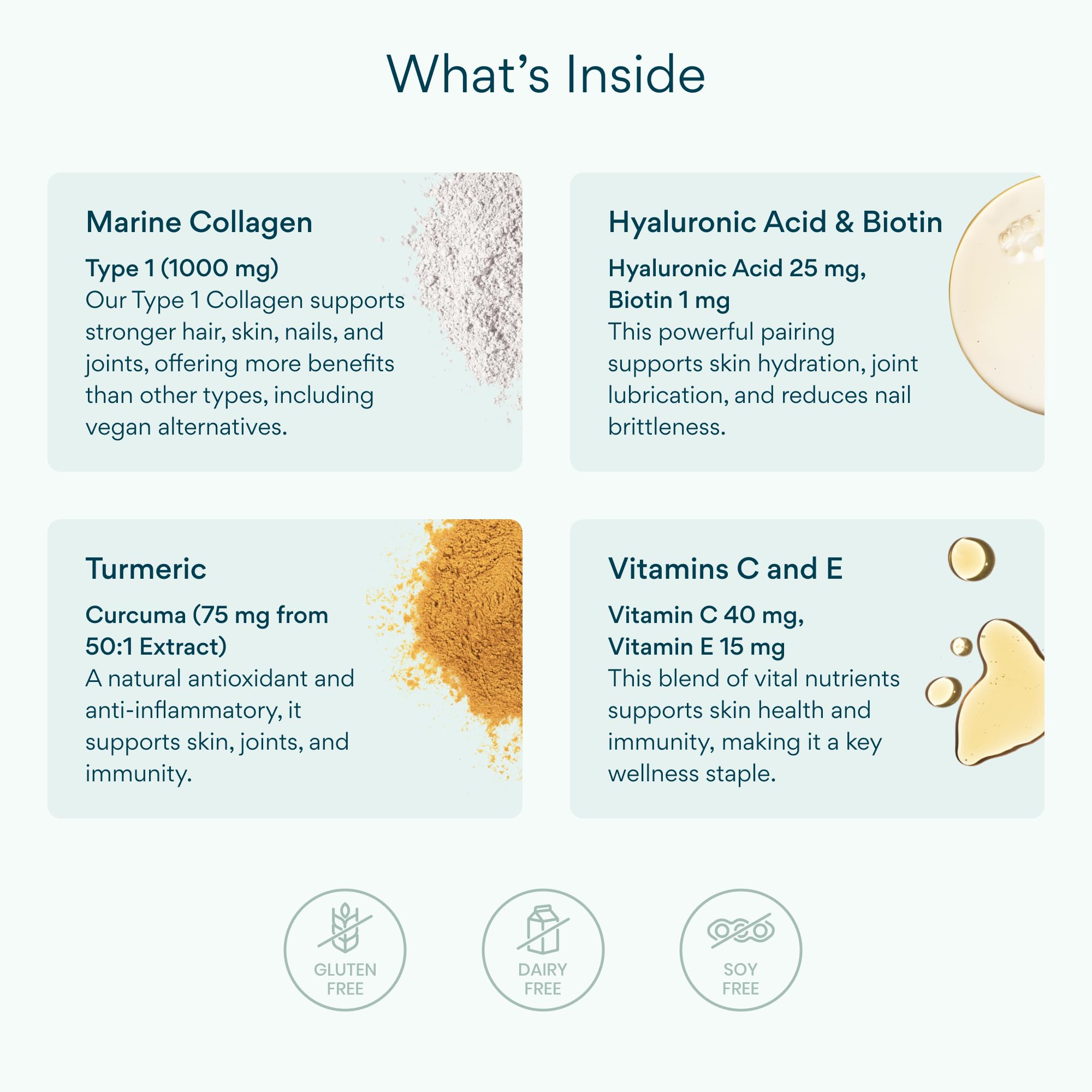 Bettervits Collagen Peptides Complex with Hyaluronic Acid & Turmeric | Hydrolyzed Marine Collagen Supplements for Women & Men | Collagen with Vitamin C for Skin, Hair, Nails & Joints – 60 Capsules Bettervits buy australia supplements