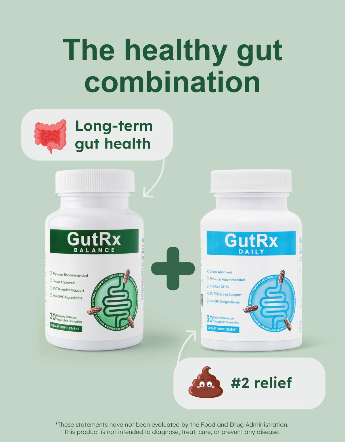 GutRx Balance – Probiotics for Women & Men with Akkermansia Probiotic & Christensenella, GLP-1 Alternative for Gut Health with Lactobacillus Plantarum, GutRx