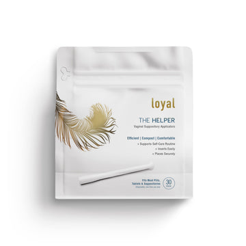 Loyal The Helper Suppository Applicators | Efficient | Compact | Comfortable | Fits Most Brands, Pills, Tablets and Boric Acid Suppositories (30-Pack) Loyal buy australia supplements