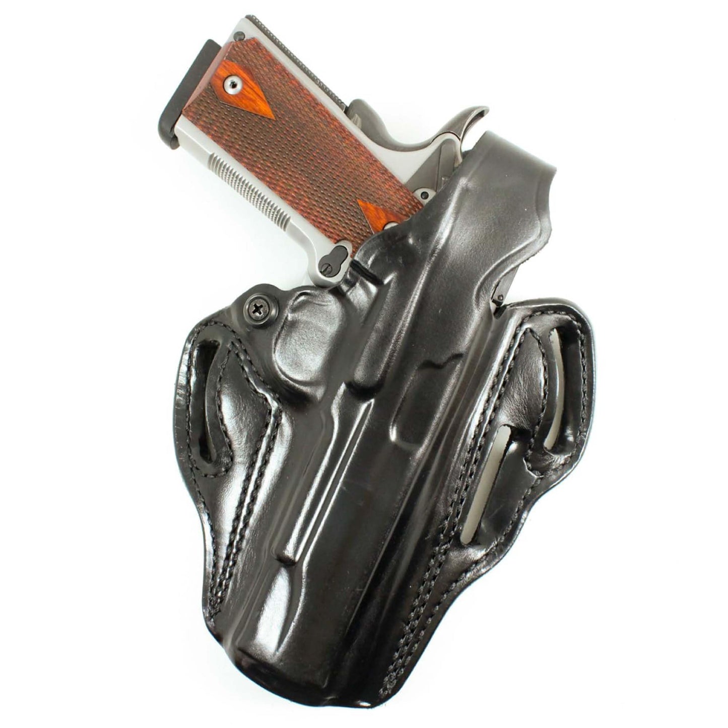 DeSantis Thumb Break Scabbard - OWB Gun Holster for Men and Women, Leather Belt Slide Holster for Pistols, Exact Molding, Secure and Highly Concealable OWB Carry Gsupps Australia