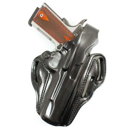 DeSantis Thumb Break Scabbard - OWB Gun Holster for Men and Women, Leather Belt Slide Holster for Pistols, Exact Molding, Secure and Highly Concealable OWB Carry Gsupps Australia