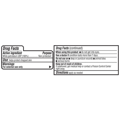 Amazon Basics Petroleum Jelly, Skin Protectant and Moisturizer for Dry Cracked Skin, Chapped Lips, Minor Cuts, Unscented, 7.5 oz, 1-Pack (Previously Solimo) Amazon Basics