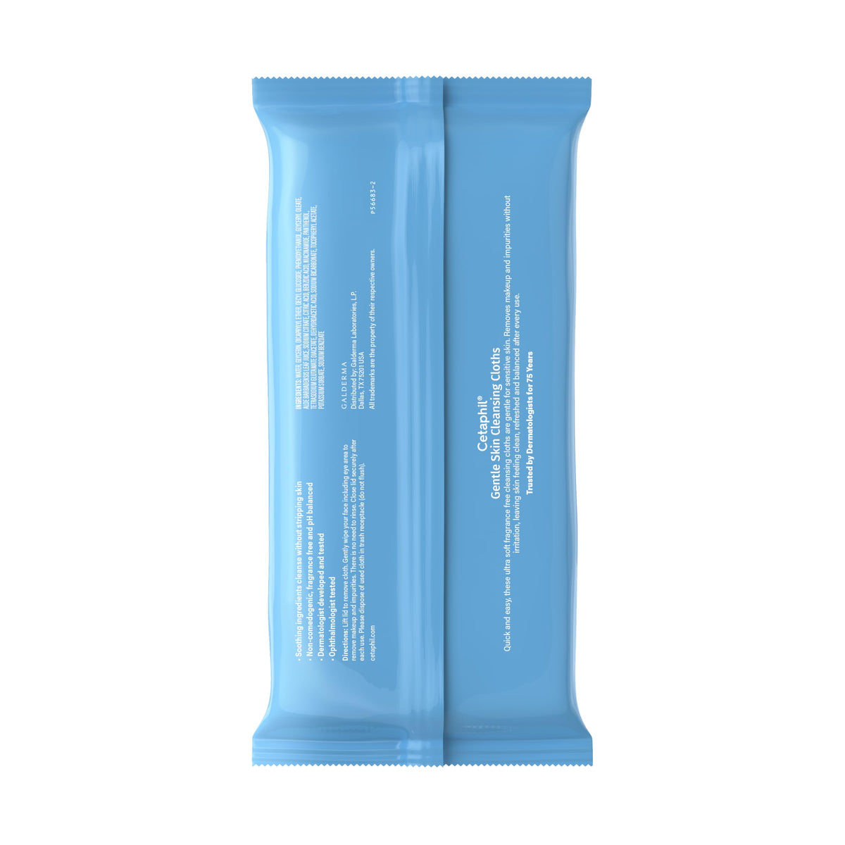 Cetaphil Cleansing Face & Body Wipes, Fragrance Free, 25ct, 3-Pack Cetaphil