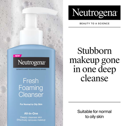 Neutrogena Fresh Foaming Facial Cleanser, 8.5 fl oz Neutrogena