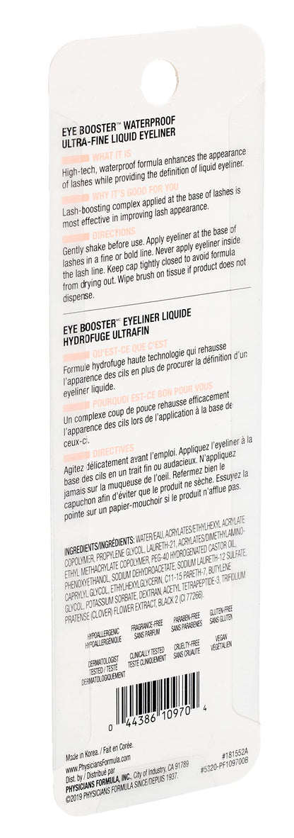 Physicians Formula Eye Booster, Lash-Enhancing 2-in-1 Eyeliner Serum, Dermatologist Approved, Hypoallergenic, Cruelty-Free & Vegan - Deep Brown Physicians Formula