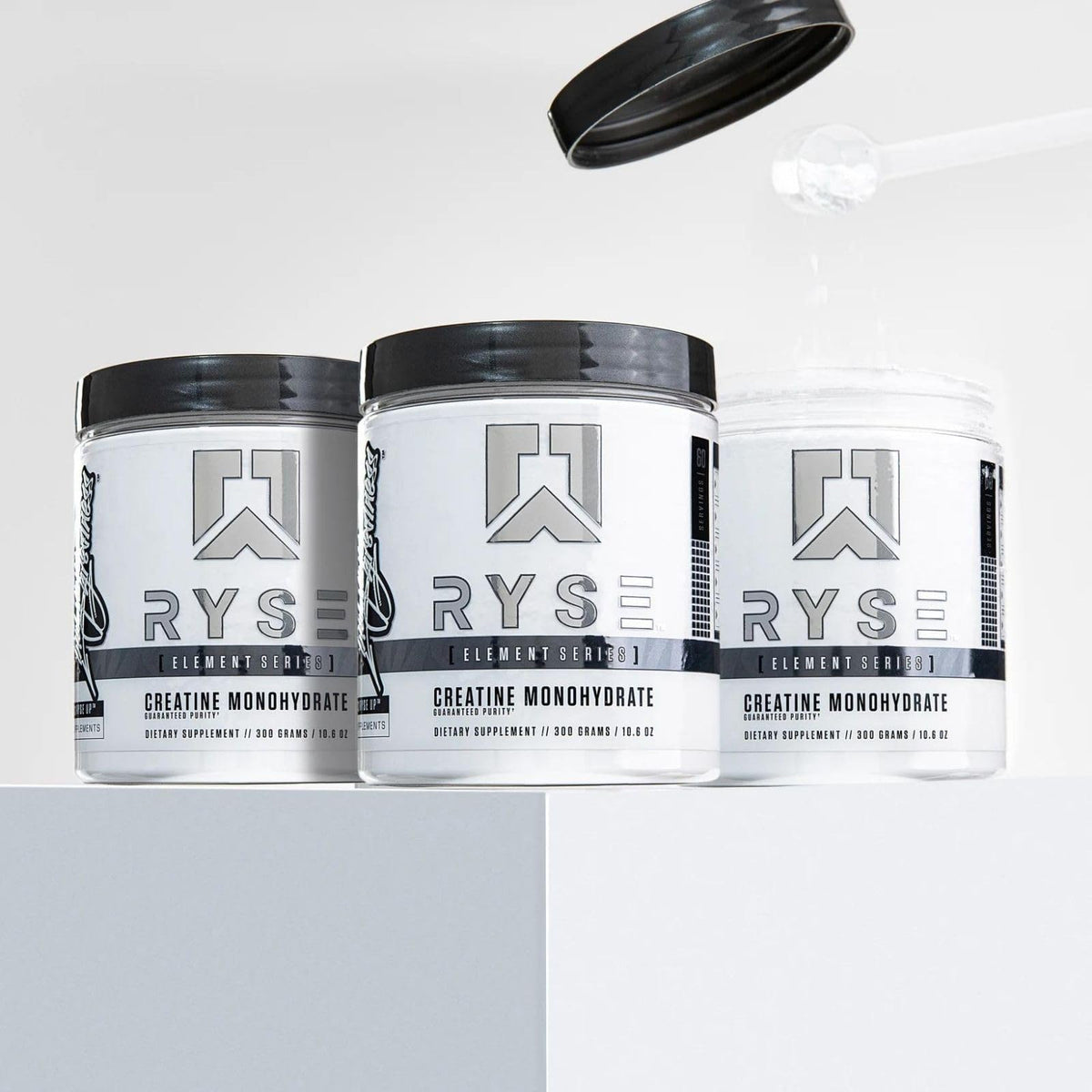 RYSE Creatine Monohydrate Powder - Unflavored - Supports Men & Women Lean Muscle Growth, Strength, Power, and Endurance - Helps Reduce Fatigue RYSE Up Supplements